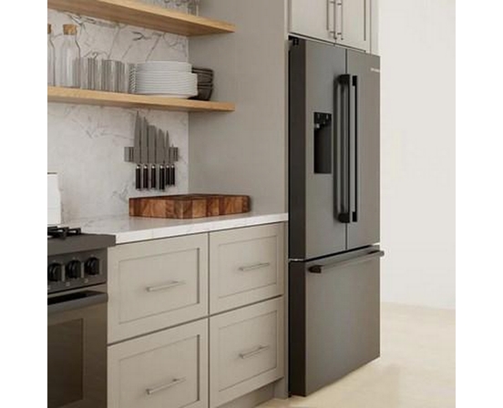 Bosch 36-Inch, 21.6 Cu. Ft. Counter-Depth  French 3-Door Refrigerator With Water And Ice Dispensing System - B36CD52SNB