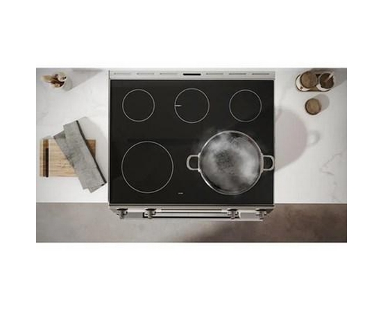 Bosch 30-Inch Slide-In Electric Range With Convection Technology - HEF1050MC
