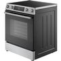 Bosch 30-Inch Slide-In Electric Range With Convection Technology - HEF1050MC