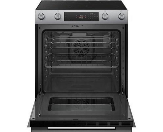 Bosch 30-Inch Slide-In Electric Range With Convection Technology - HEF1050MC