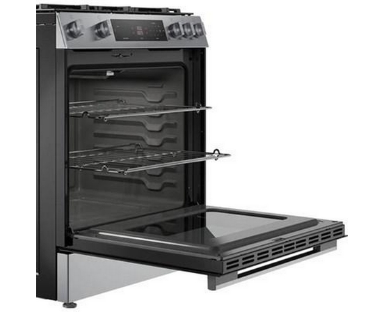 Bosch 30-Inch Slide-In Gas Range With Convection Technology - HGF1050MUC