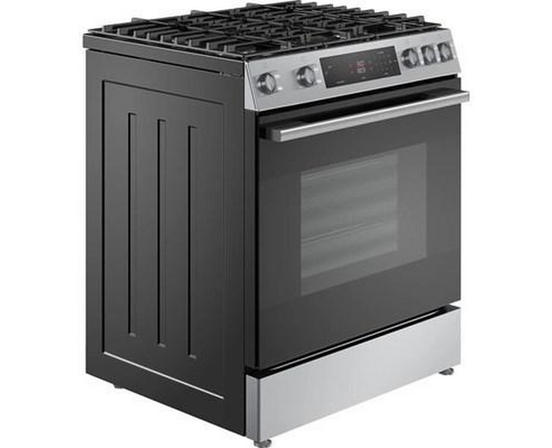 Bosch 30-Inch Slide-In Gas Range With Convection Technology - HGF1050MUC