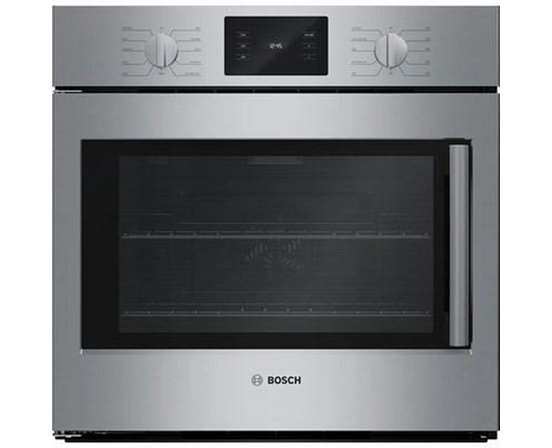 Bosch 30-Inch, 4.6 Cu. Ft. Built-In Single Wall Oven With Convection Technology - Left Sideopening Door - HBL5455LUC