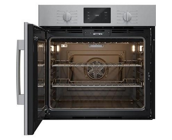 Bosch 30-Inch, 4.6 Cu. Ft. Built-In Single Wall Oven With Convection Technology - Left Sideopening Door - HBL5455LUC
