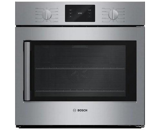 Bosch 30-Inch, 4.6 Cu. Ft. Built-In Single Wall Oven With Convection Technology - Right Sideopening Door - HBL5455RUC