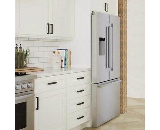 Bosch 36-Inch, 21.6 Cu. Ft. Counter-Depth  French 3-Door Refrigerator With Water And Ice Dispensing System - B36CD52SNS