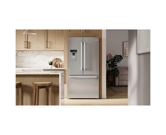 Bosch 36-Inch, 21.6 Cu. Ft. Counter-Depth  French 3-Door Refrigerator With Water And Ice Dispensing System - B36CD52SNS