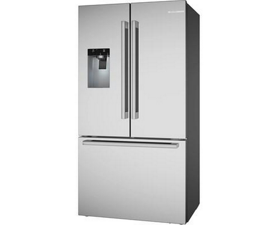 Bosch 36-Inch, 21.6 Cu. Ft. Counter-Depth  French 3-Door Refrigerator With Water And Ice Dispensing System - B36CD52SNS