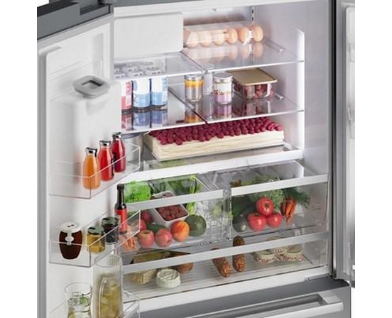 Bosch 36-Inch, 21.6 Cu. Ft. Counter-Depth  French 3-Door Refrigerator With Water And Ice Dispensing System - B36CD52SNS