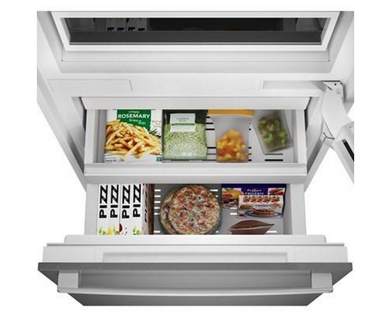 Bosch 30-Inch, 16.5 Cu.Ft. Built-In Bottom Freezer With Wi-Fi Connect - B30BB130SS