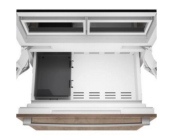Bosch 36-Inch, 20.1 Cu.Ft. Built-In Bottom Freezer With Wi-Fi Connect - B36IT100NP