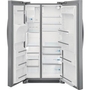Frigidaire Gallery 36-Inch, 25.6 Cu.Ft. Freestanding Side-By-Side Refrigerator With Ice And Water Dispensing System - GRSS2652AF