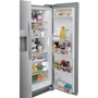 Frigidaire Gallery 36-Inch, 25.6 Cu.Ft. Freestanding Side-By-Side Refrigerator With Ice And Water Dispensing System - GRSS2652AF