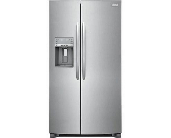 Frigidaire Gallery 36-Inch, 22.3 Cu.Ft. Counter-Depth Side-By-Side Refrigerator With Ice And Water Dispensing System - GRSC2352AF