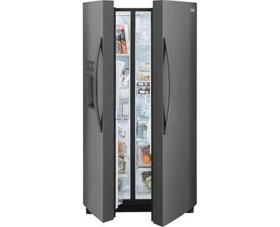Frigidaire Gallery 36-Inch, 22.3 Cu.Ft. Counter-Depth Side-By-Side Refrigerator With Ice And Water Dispensing System - GRSC2352AD