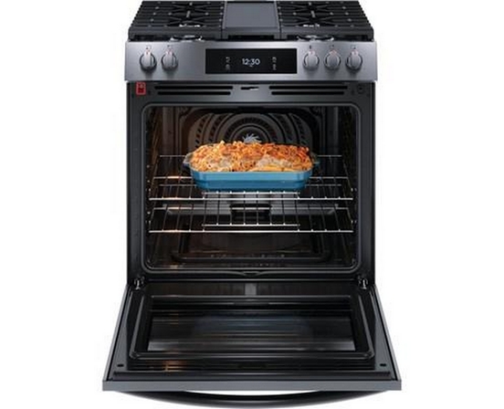 Frigidaire Gallery 30-Inch Gas Range With Convection Technology - GCFG3060BD