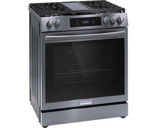 Frigidaire Gallery 30-Inch Gas Range With Convection Technology - GCFG3060BD