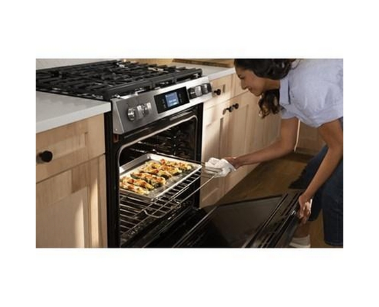 Frigidaire Gallery 30-Inch Gas Range With Convection Technology - GCFG3060BF