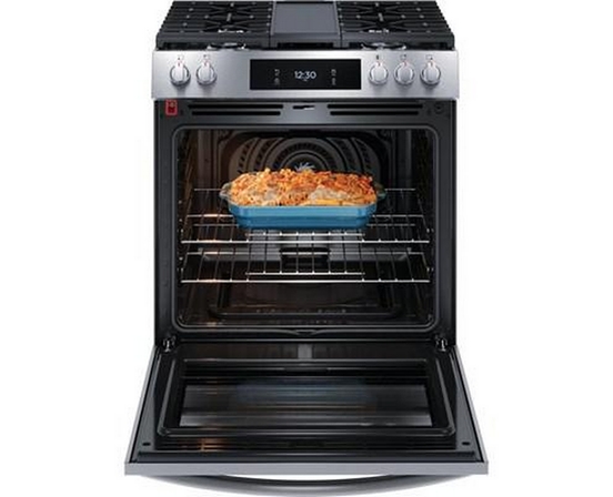 Frigidaire Gallery 30-Inch Gas Range With Convection Technology - GCFG3060BF