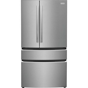 Frigidaire Gallery 36-Inch, 22.1 Cu. Ft. Counter-Depth French 4-Door Refrigerator With Interior Ice Maker - GRMG2272CF