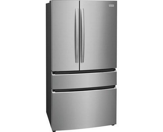 Frigidaire Gallery 36-Inch, 22.1 Cu. Ft. Counter-Depth French 4-Door Refrigerator With Interior Ice Maker - GRMG2272CF