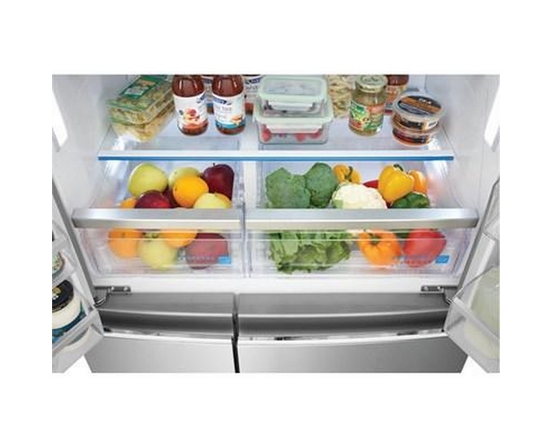 Frigidaire Gallery 36-Inch, 21.5 Cu. Ft. Counter-Depth French 4-Door Refrigerator With Ice Maker - GRQC2255BF