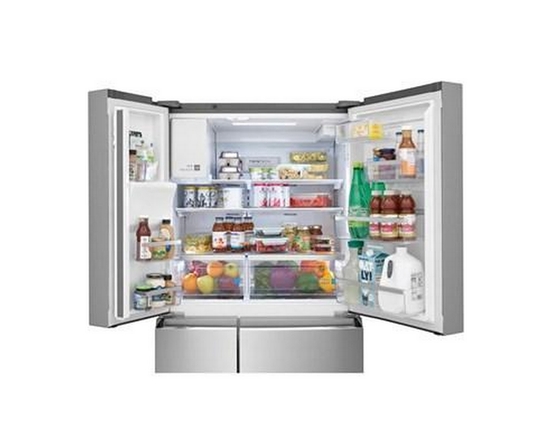 Frigidaire Gallery 36-Inch, 21.5 Cu. Ft. Counter-Depth French 4-Door Refrigerator With Ice Maker - GRQC2255BF