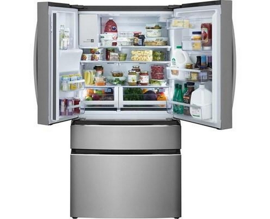 Frigidaire Gallery 36-Inch, 26.3 Cu. Ft. French 4-Door Refrigerator With External Water And Ice Dispenser - GRMS2773AF