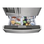 Frigidaire Gallery 36-Inch, 26.3 Cu. Ft. French 4-Door Refrigerator With External Water And Ice Dispenser - GRMS2773AF