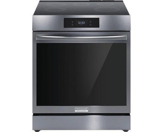 Frigidaire Gallery 30-Inch Front Control Induction Range With Total Convection - GCFI306CBD