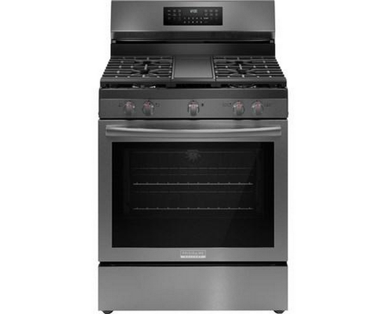 Frigidaire Gallery 30-Inch Freestanding Gas Range With Air Fry Technology - GCRG3060BD