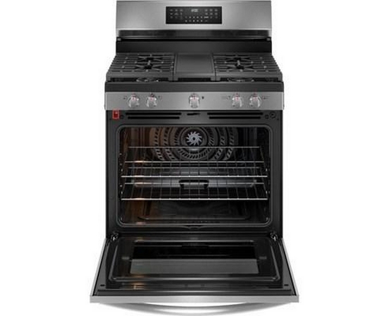 Frigidaire Gallery 30-Inch Freestanding Gas Range With Air Fry Technology - GCRG3060BD