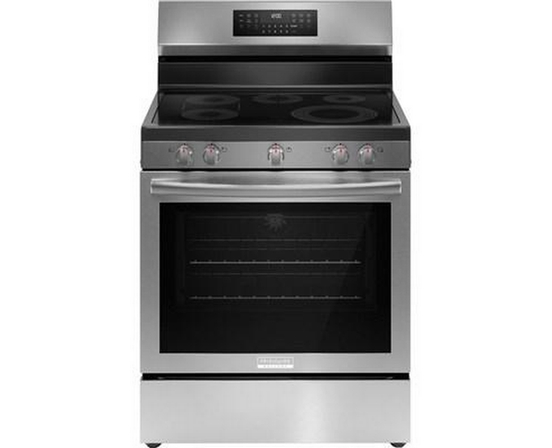 Frigidaire Gallery 30-Inch Freestanding Electric Range With Air Fry Technology - GCRE306CBF
