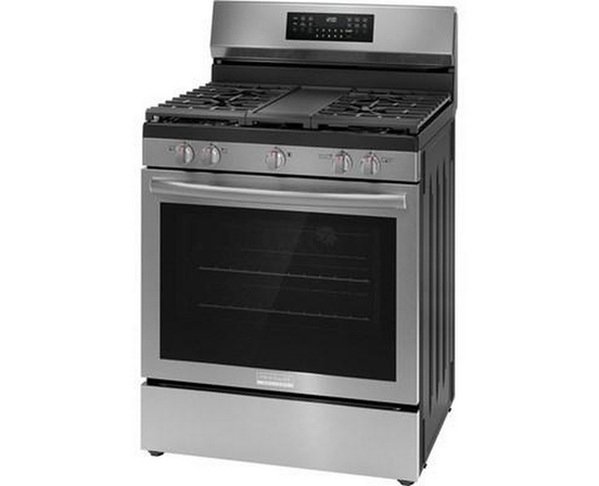Frigidaire Gallery 30-Inch Freestanding Gas Range With Air Fry Technology - GCRG3060BF