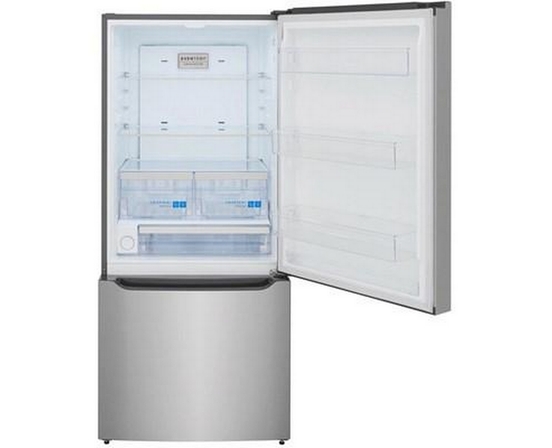 Frigidaire Gallery 30-Inch, 20.3 Freestanding Bottom Freezer Refrigerator With Water Dispenser And Ice Maker - GRBN2012AF