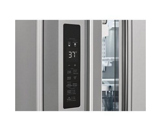Frigidaire Professional 36-Inch, 23.3 Cu. Ft. Counter-Depth French 3-Door Refrigerator With Digital Display - PRFG2383AF