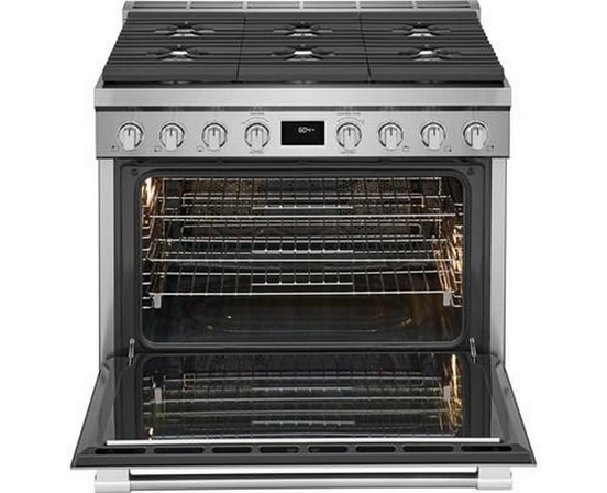 Frigidaire Professional 36-Inch Freestanding Dual-Fuel Range With Convection Technology - PCFD3670AF