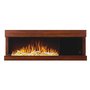 Wall-mounted electric fireplace Stylus