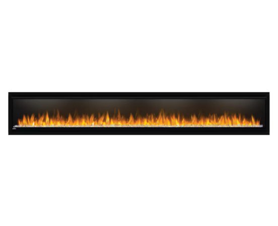 Built-in electric fireplace