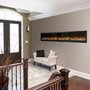 Built-in electric fireplace