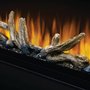 Built-in electric fireplace