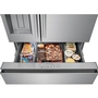Electrolux 36-Inch, 21.8 Cu.Ft. Counter-Depth French 4-Door Refrigerator With Tempadapt™ Drawer - ERMC2295AS
