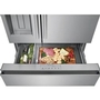 Electrolux 36-Inch, 21.8 Cu.Ft. Counter-Depth French 4-Door Refrigerator With Tempadapt™ Drawer - ERMC2295AS