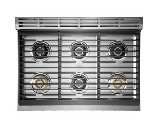 Electrolux 36-Inch Dual-Fuel Freestanding Range - ECFD3668AS