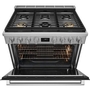 Electrolux 36-Inch Dual-Fuel Freestanding Range - ECFD3668AS