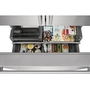Electrolux 36-Inch, 22.6 Cu.Ft. Counter-Depth French 3-Door Refrigerator With External Water And Ice Dispensing System - ERFC2393AS