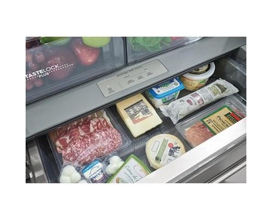 Electrolux 36-Inch, 22.6 Cu.Ft. Counter-Depth French 3-Door Refrigerator - ERFG2393AS