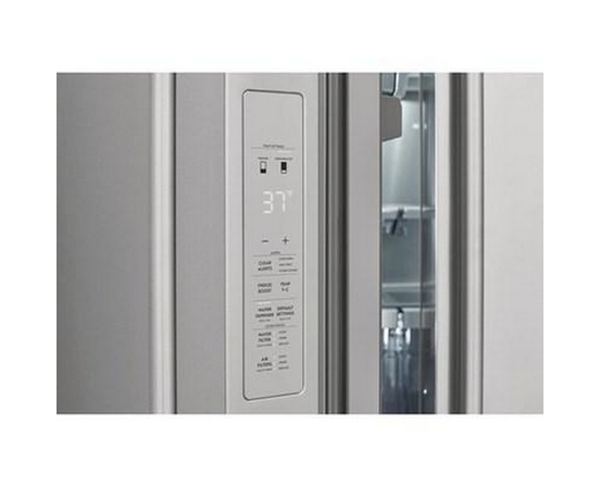 Electrolux 36-Inch, 22.6 Cu.Ft. Counter-Depth French 3-Door Refrigerator - ERFG2393AS