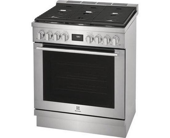 Electrolux 30-Inch Freestanding Gas Range With Convection Technology - ECFG3068AS