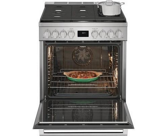 Electrolux 30-Inch Freestanding Gas Range With Convection Technology - ECFG3068AS